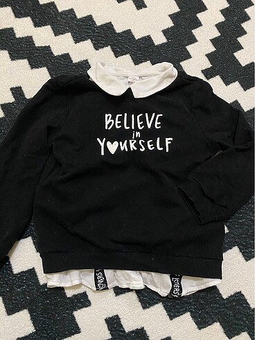 Kız çocuk sweat ve gömlek