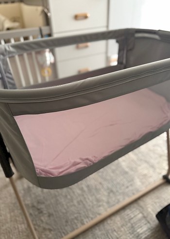 Gri Anne Yanı Yatak - Görsel 3