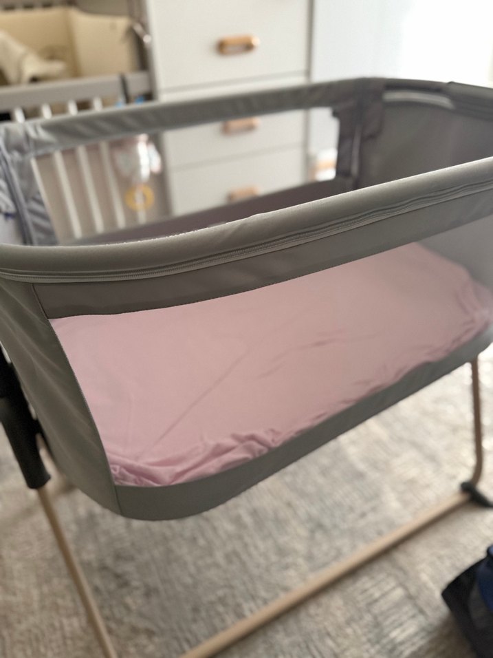 Gri Anne Yanı Yatak - Görsel 3