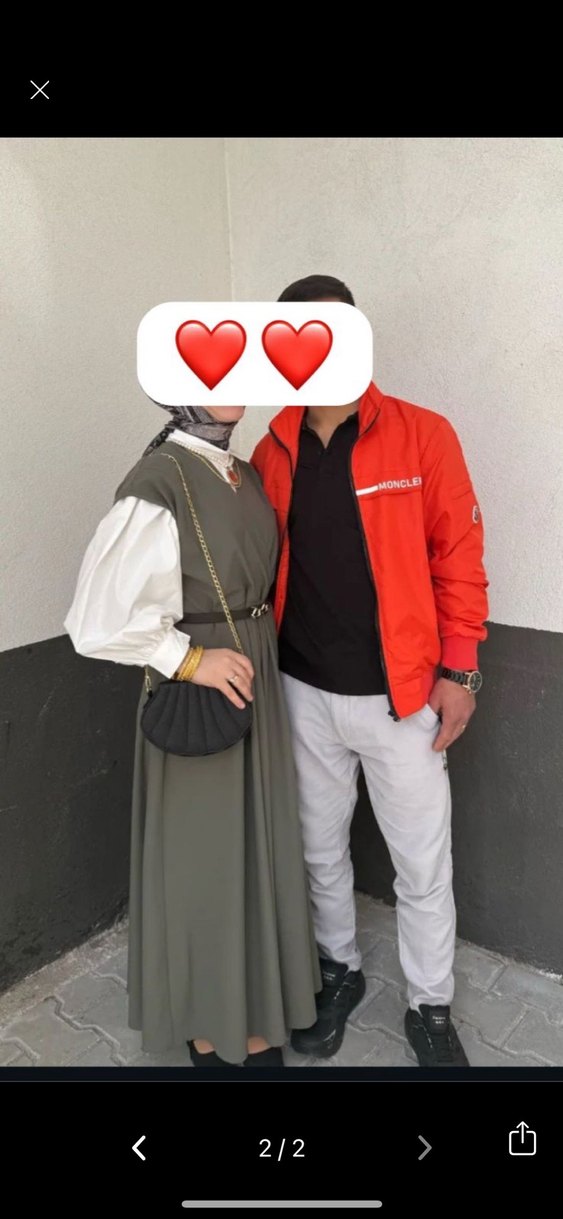 Gri Etnik Desenli Salaş Uzun Elbise - Görsel 2