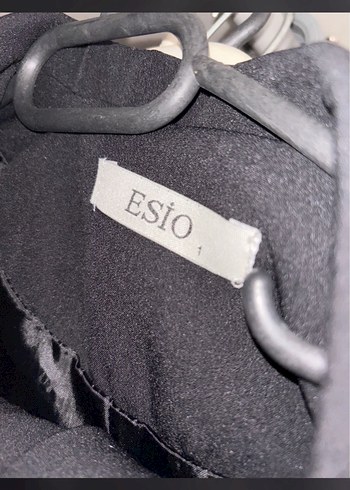 Siyah Kadın Kemerli Uzun Ceket - Görsel 2