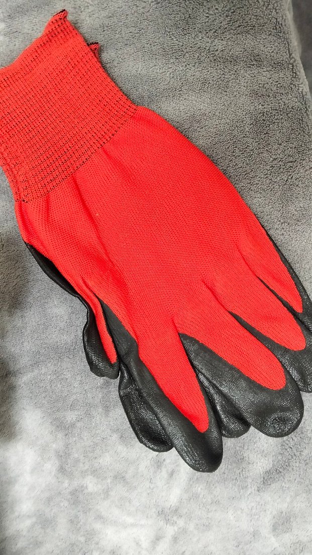 Kırmızı Erkek Eldivenleri Street Wear - Görsel 2