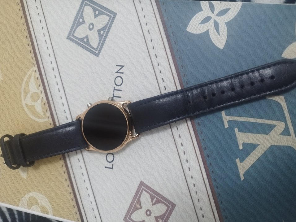 Koyu Mavi Kemerli Kadın Kol Saati - Görsel 2