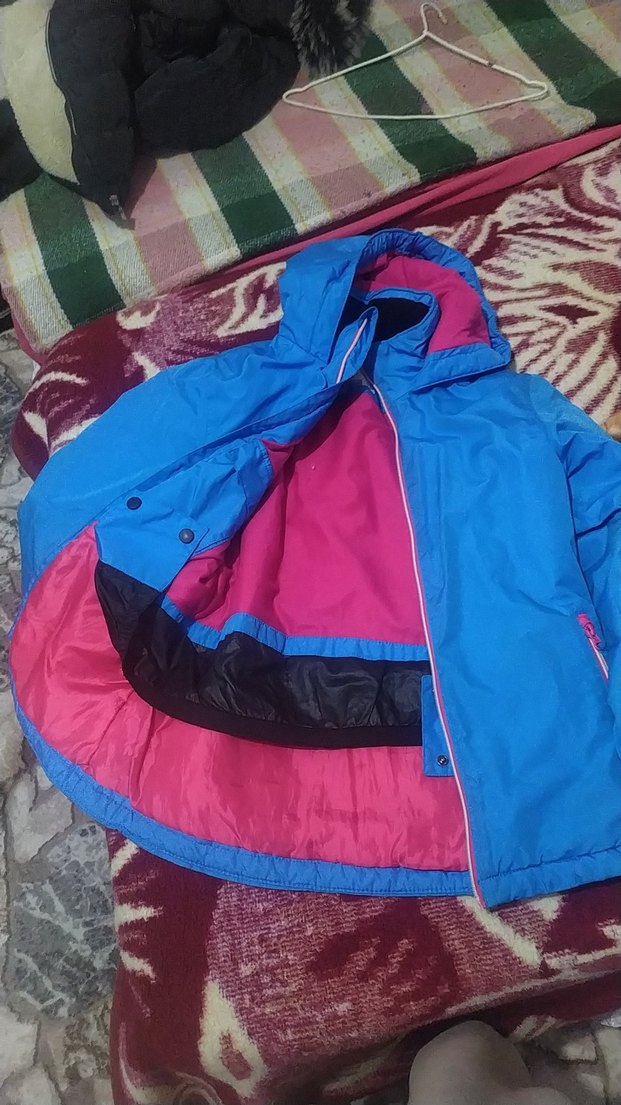 Mavi Fermuarlı kadın Rüzgarlık - Görsel 3