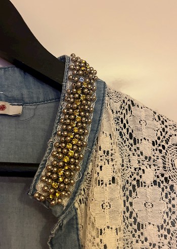 Robin Pamuklu Mavi Denim Gömlek - Görsel 6