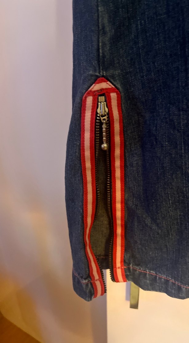 LCW Düğmeli Kısa Kollu Mavi Denim Elbise - Görsel 4