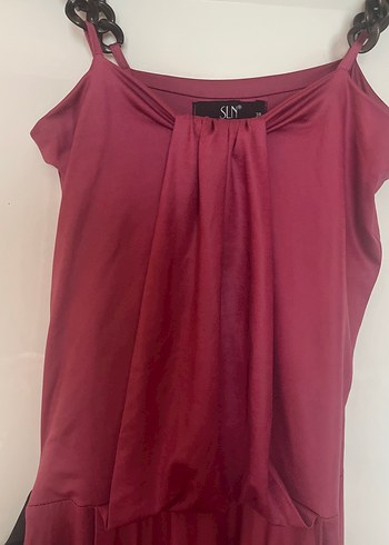 Pembe Uzun Askılı Şalvar Tulum - Görsel 4