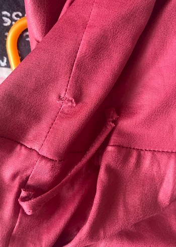 Pembe Uzun Askılı Şalvar Tulum - Görsel 8