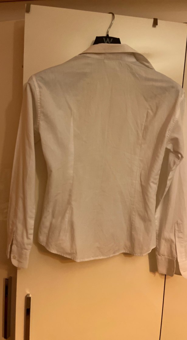 Kadın Beyaz Uzun Kollu Gömlek - Görsel 2