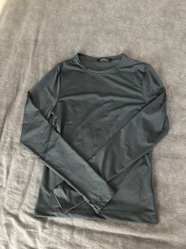 Gri Erkek Uzun Kollu Basic Sweatshirt - Görsel 2