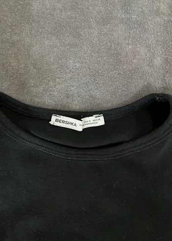 Siyah Kısa Kollu Kadın Tişört - Görsel 2