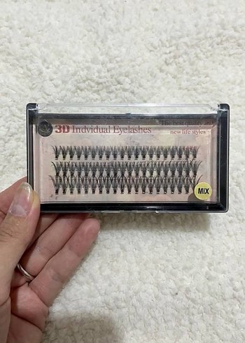 3D Karışık Bireysel Kirpikler - Görsel 2