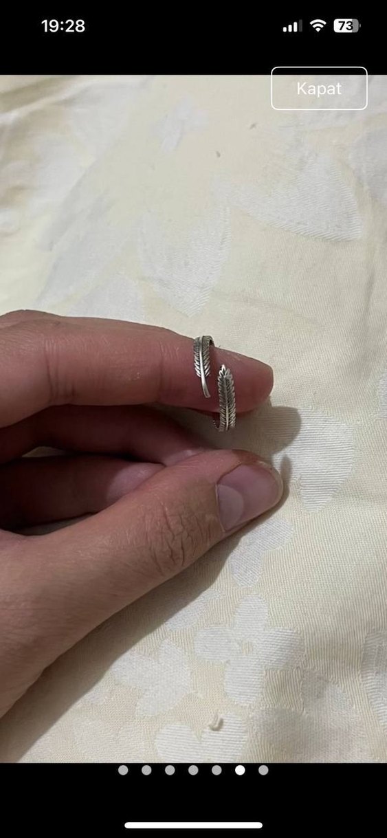 gümüş Yüzük - Görsel 2