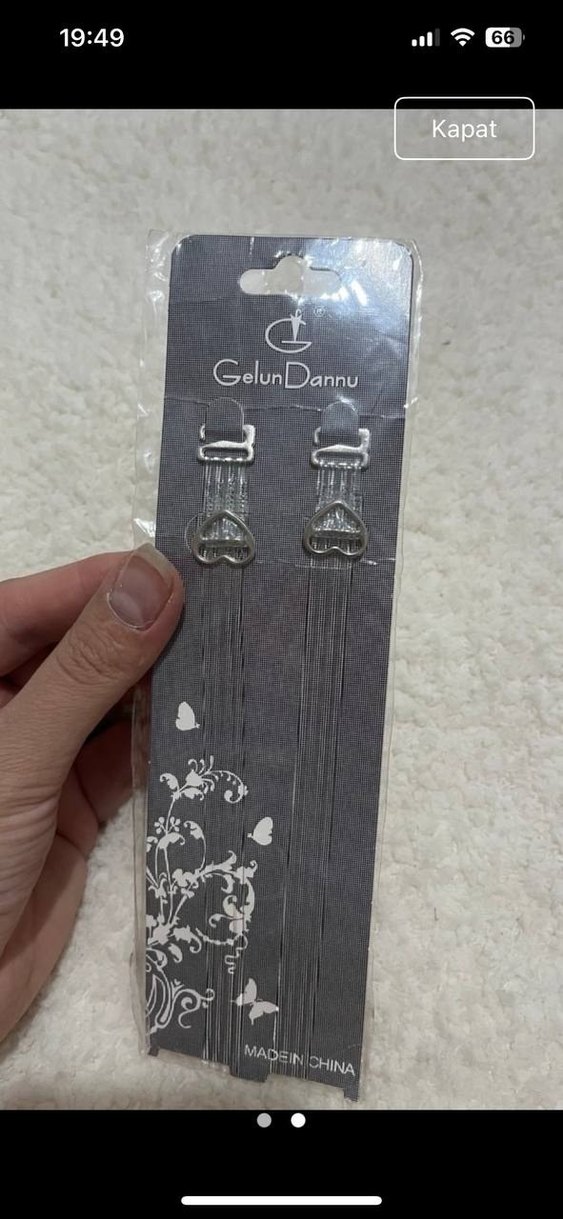 şeffaf sütyen askısı - Görsel 2