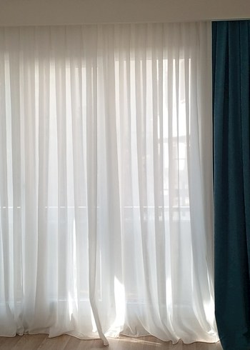 Koyu Mavi fon Perde 4 adet - Görsel 2