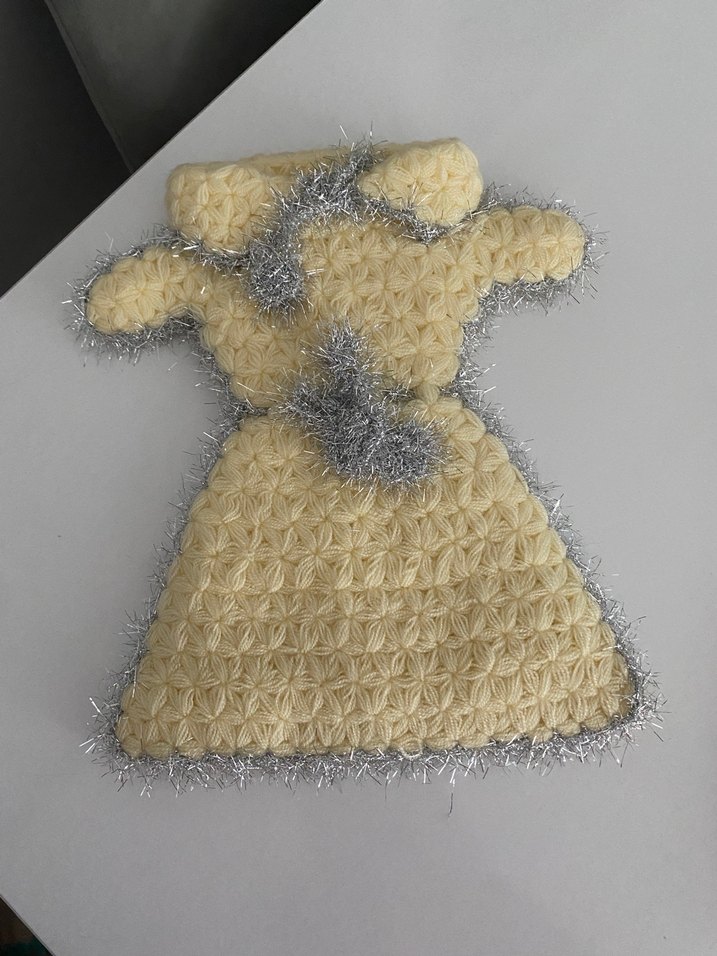 Beyaz ve Parlak Altın Detaylı Banyo Lifi - Görsel 2