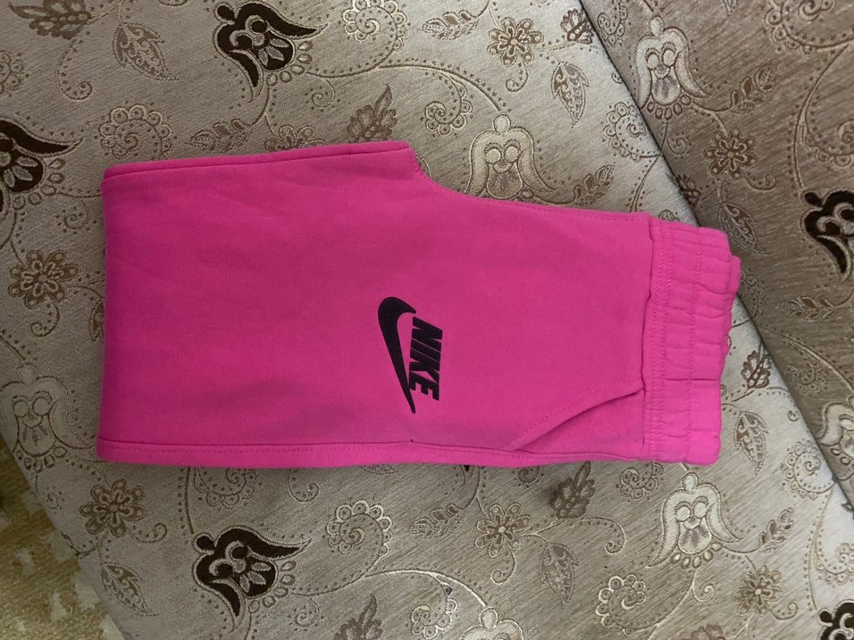 Pembe Nike Rahat Kesim Eşofman Altı - Görsel 3