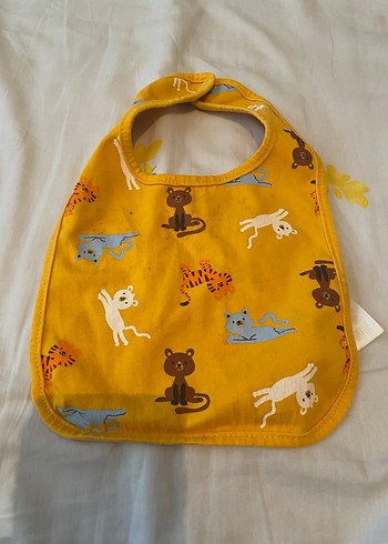 Renkli Desenli Bebek Önlüğü Seti - Görsel 3