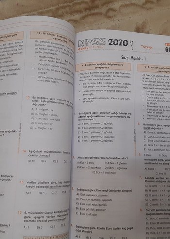 KPSS Çek Kopart Test 2020 Genel Yetenek - Görsel 4