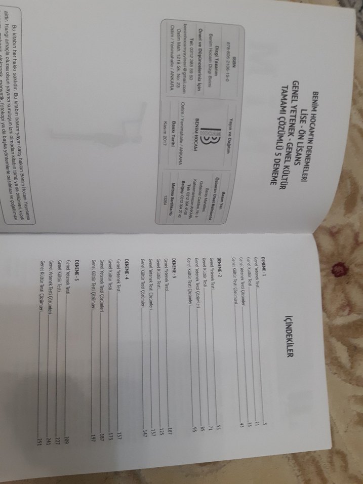 KPSS Deneme Kitabı Lise ve Önlisans - Görsel 3