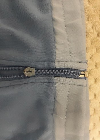 Uzun Kollu Fermuarlı Spor Ceket - Görsel 6