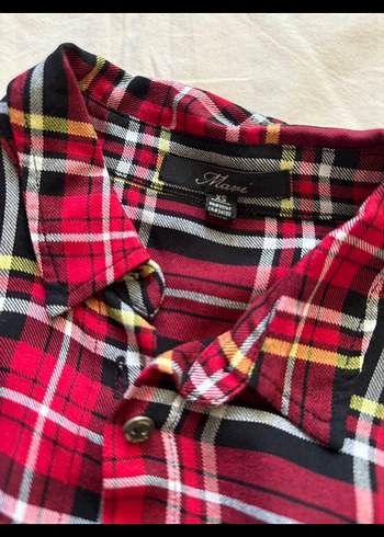 Y2K Tarzı Ekoseli Gömlek - Görsel 4