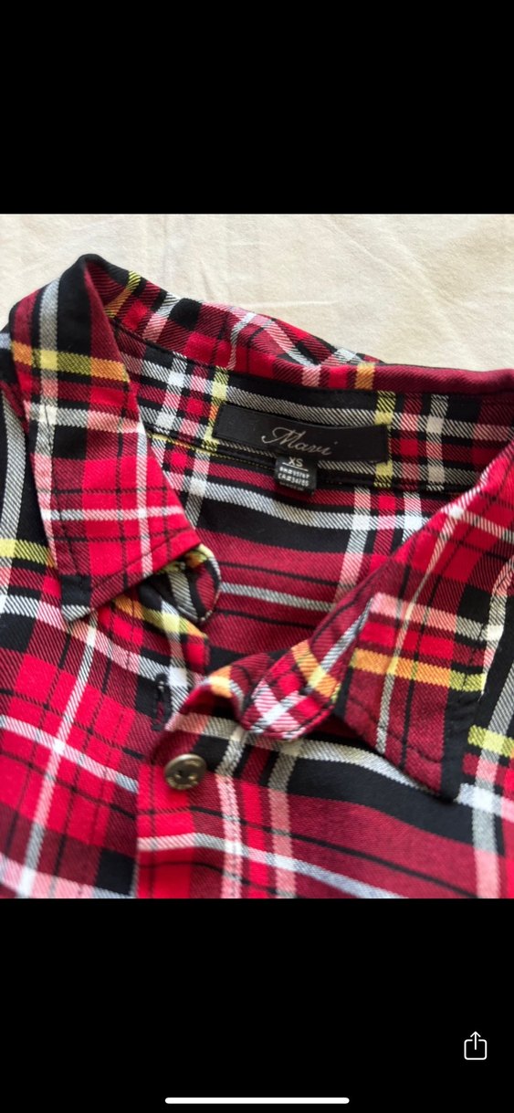 Y2K Tarzı Ekoseli Gömlek - Görsel 4