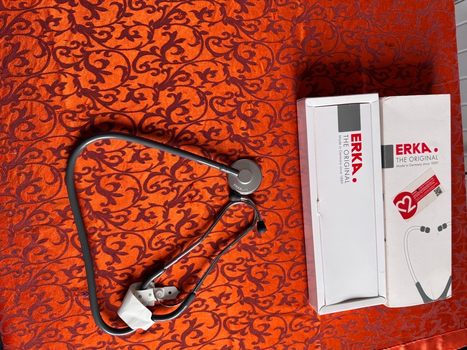 Orijinal Alman Malı Tek Taraflı Erka Steteskop - Görsel 4
