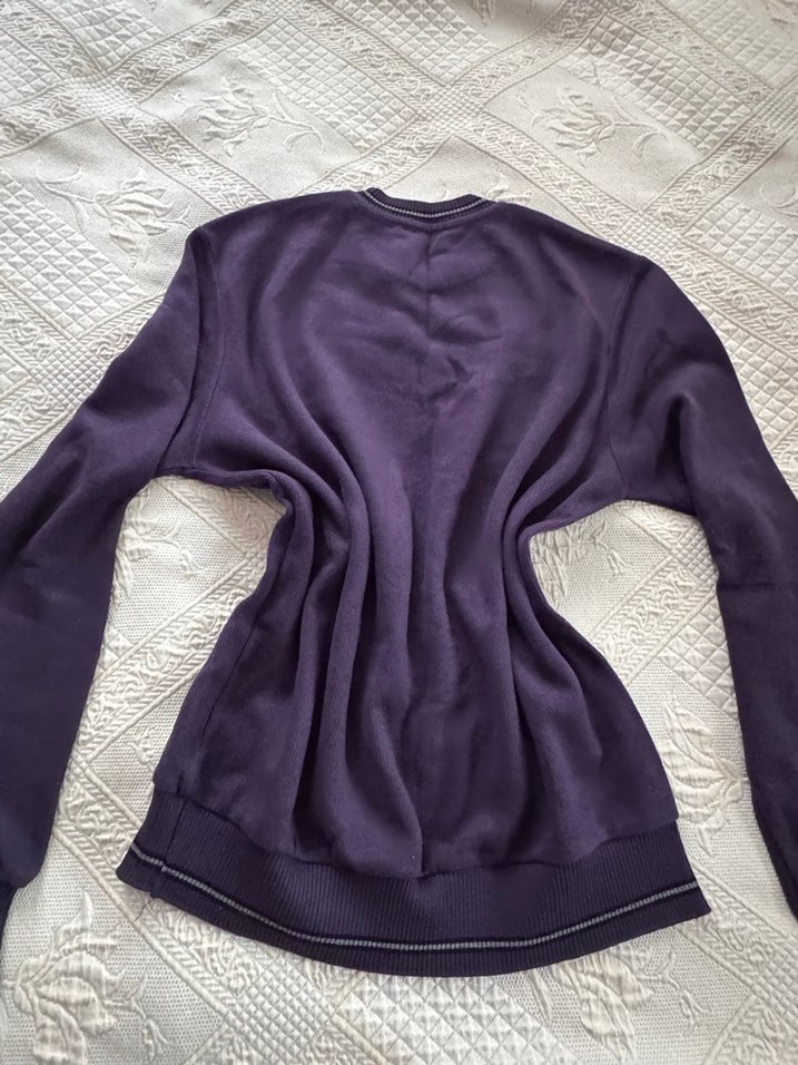 VİNTAGE KADİFE KAZAK - Görsel 2