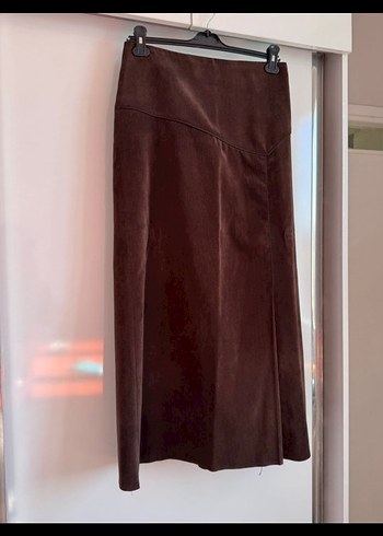 Vintage Kahverengi Corduroy Takım - Görsel 5