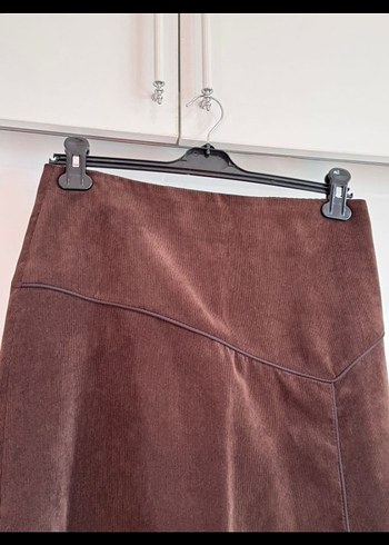 Vintage Kahverengi Corduroy Takım - Görsel 6