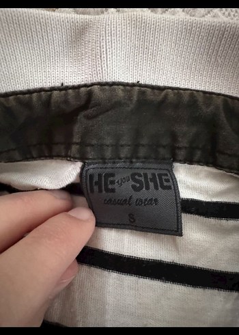 He She marka polo yaka tshirt - Görsel 2