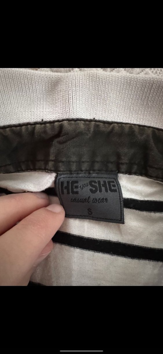 He She marka polo yaka tshirt - Görsel 2