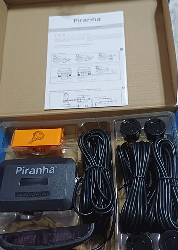 Piranha 6601 Park Sensörü Siyah-Gri - Görsel 2