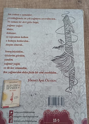 Elif Gibi Sevmek - Hikmet Anıl Öztekin - Görsel 2