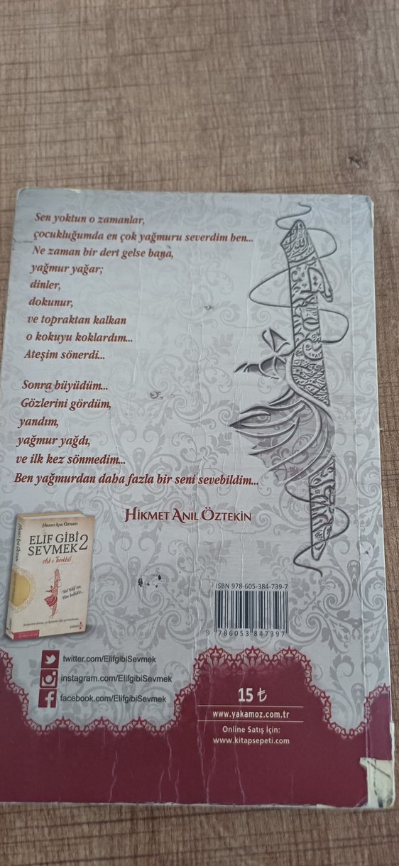 Elif Gibi Sevmek - Hikmet Anıl Öztekin - Görsel 2