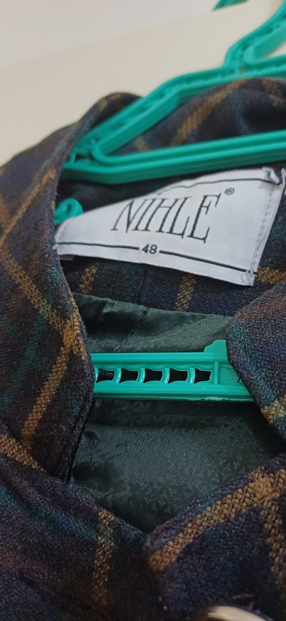 Düğmeli Uzun Kadın Kaban - Görsel 2