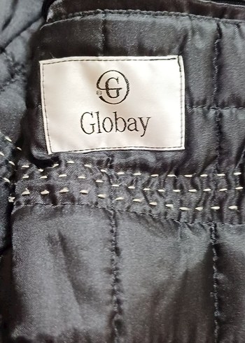 Düğmeli Siyah Erkek Uzun Mont - Görsel 2