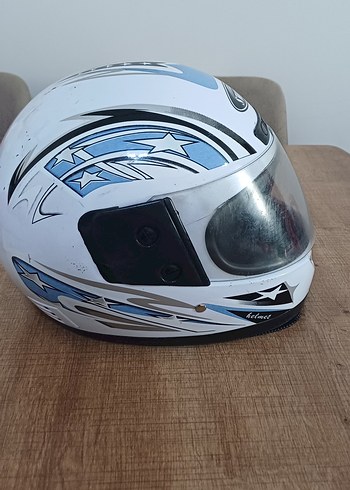 Beyaz SWAN Biker Kask - Görsel 2