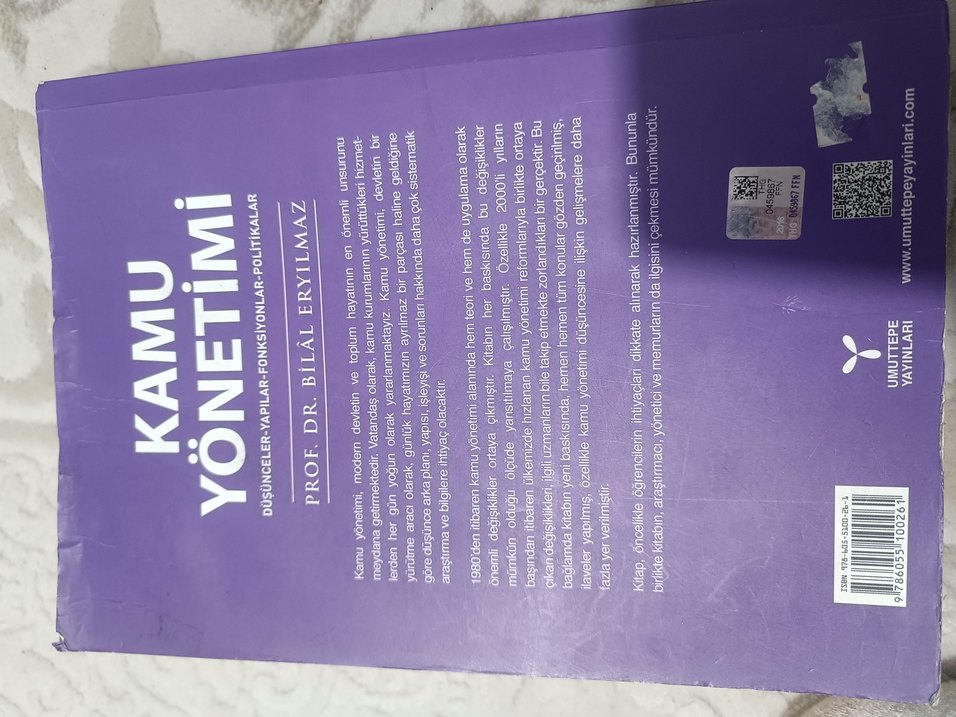 Kamu Yönetimi - Prof. Dr. Bilal Eryılmaz - Görsel 2