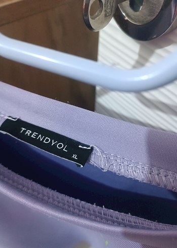 Kadın Lila Oversize Sweatshirt - Görsel 3