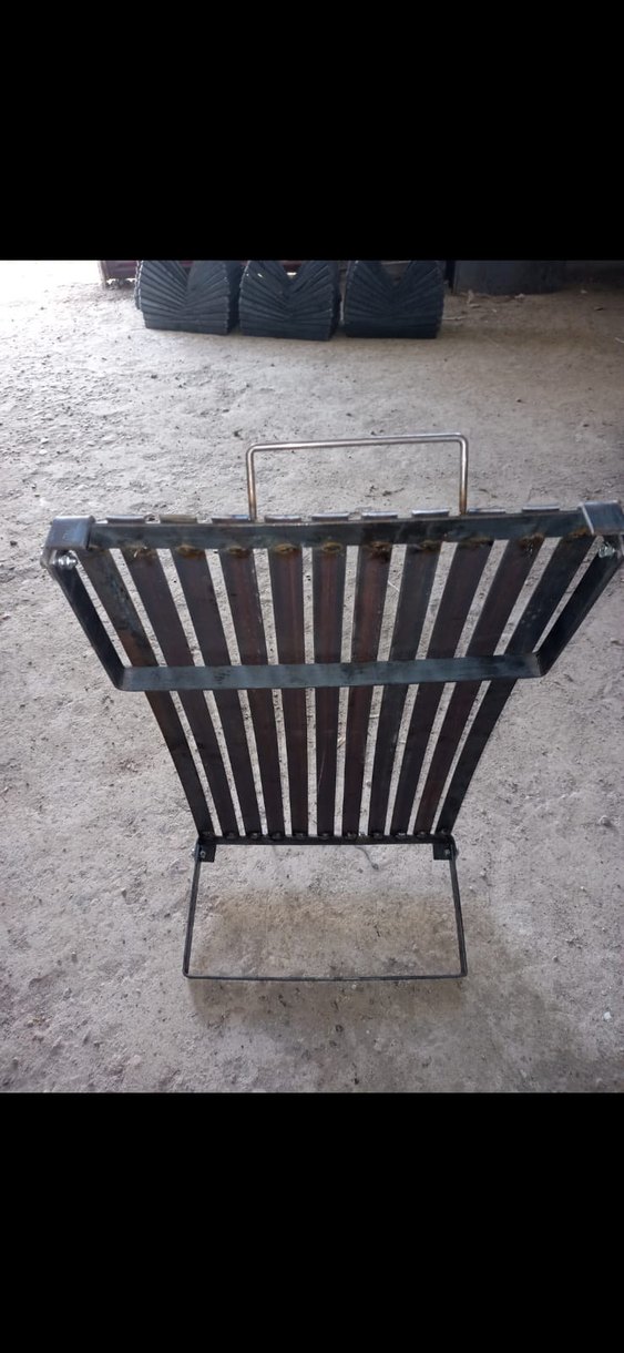 Renkli Turuncu Mangal Izgarası - Görsel 3