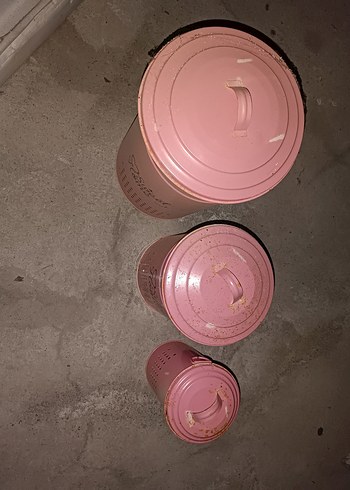 Pastel Pembe Mutfak Saklama Kutuları - Görsel 4