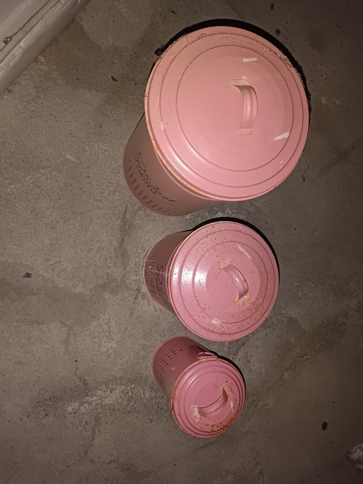 Pastel Pembe Mutfak Saklama Kutuları - Görsel 4