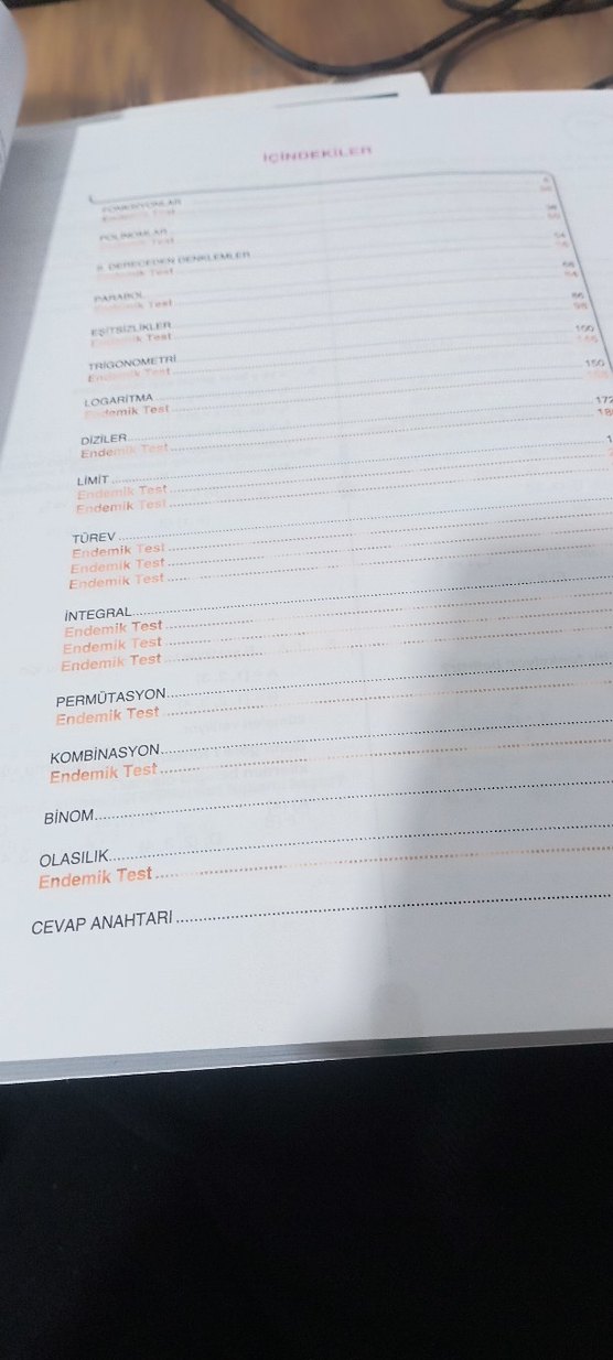 2024-2025 basım Ayt matematik soru bankası - Görsel 4