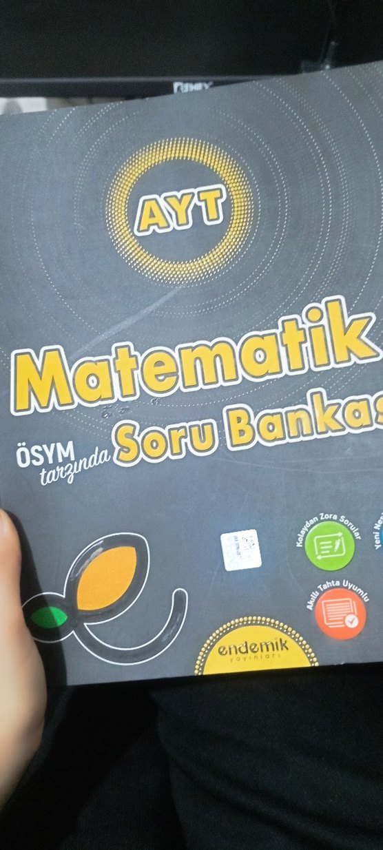 2024-2025 basım Ayt matematik soru bankası - Görsel 2