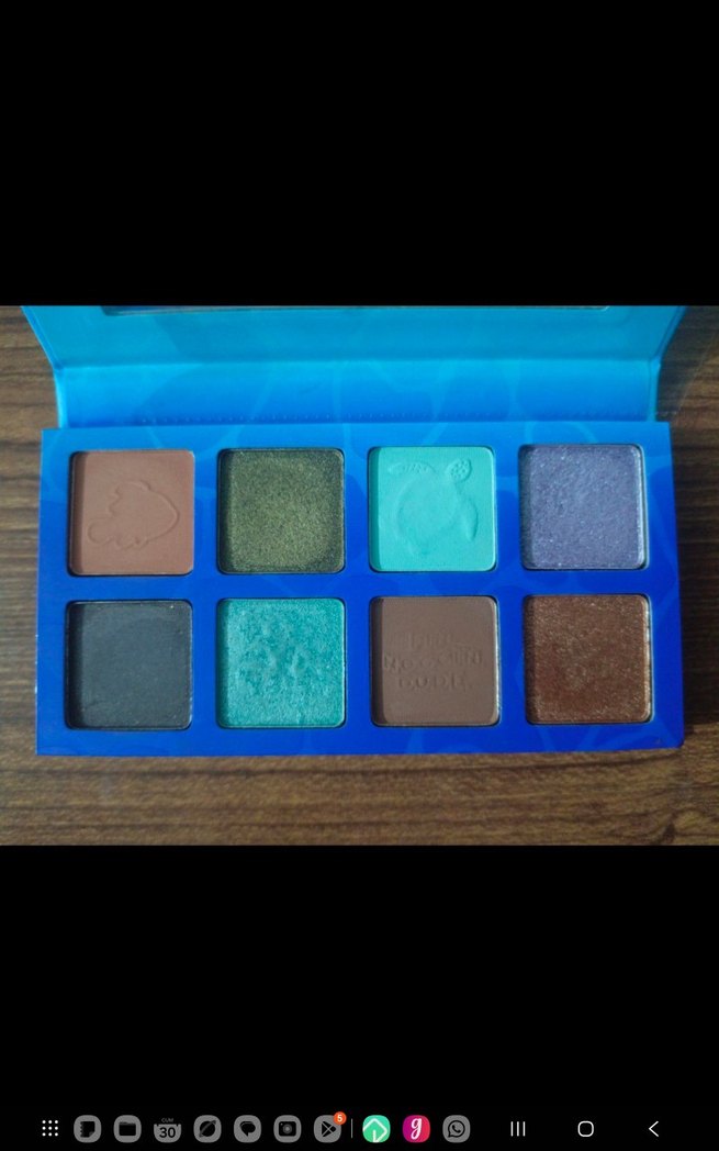 Turkuaz Parlak Nemo Göz Farı Paleti - Görsel 2