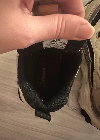 Kahverengi çocuk Spor Ayakkabı Velcro Bantlı - Görsel 12