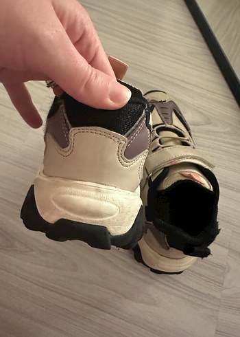 Kahverengi çocuk Spor Ayakkabı Velcro Bantlı - Görsel 3