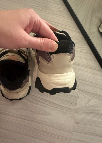 Kahverengi çocuk Spor Ayakkabı Velcro Bantlı - Görsel 7